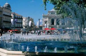 Le centre historique de Montpellier
