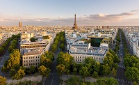 Paris 16ème vue du ciel