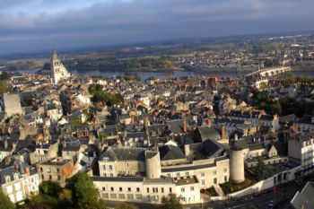 La ville de Blois dans le Loir et Cher (41)