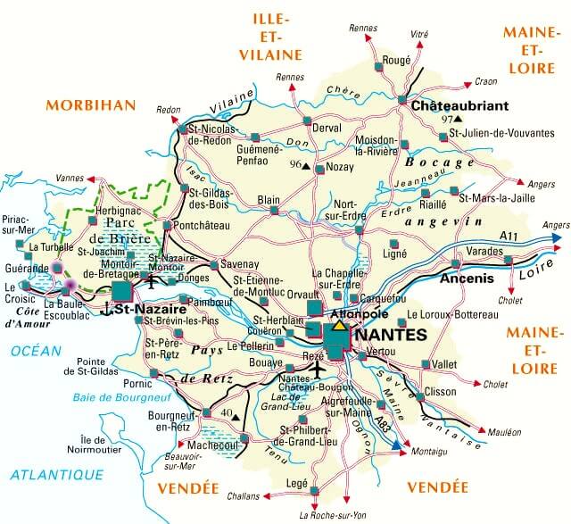 Chasseur d'appartement - Carte de votre recherche immobilière sur la Loire-Atlantique (44)
