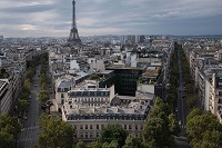 Paris 7ème Vue aérienne de l'arrondissement