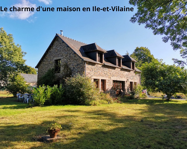 Le charme d'une maison en Ile-et-Vilaine en Bretagne
