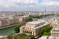 Paris 1er arrondissement vue aérienne générale