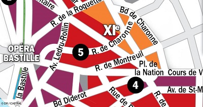 Les prix de l'immobilier à Paris 11