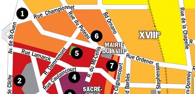 Les prix de l'immobilier à Paris 18